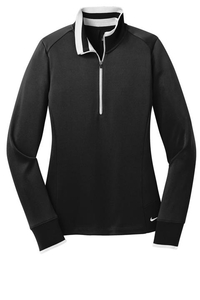 578674 - Nike Ladies Dri-FIT 1/2 Zip Cover Up