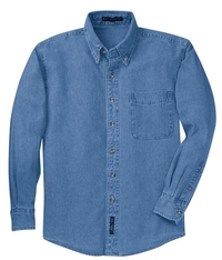 TLS600 - Port Authority Tall Long Sleeve Denim Shirt