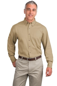 TLS600T - Port Authority Tall Long Sleeve Twill Shirt.  TLS600T