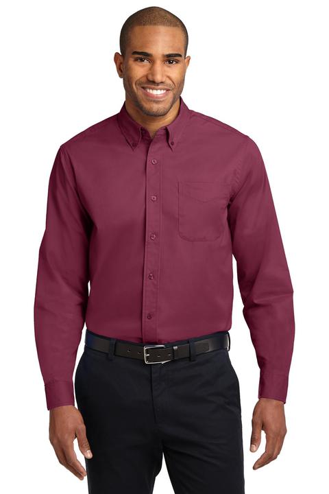 TLS608 - Port Authority Tall Long Sleeve Easy Care Shirt.  TLS608