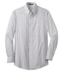 TLS642 - Port Authority Tall Tattersall Easy Care Shirt