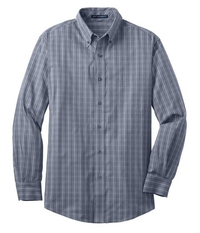 TLS642 - Port Authority Tall Tattersall Easy Care Shirt