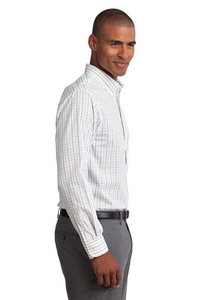 TLS642 - Port Authority Tall Tattersall Easy Care Shirt