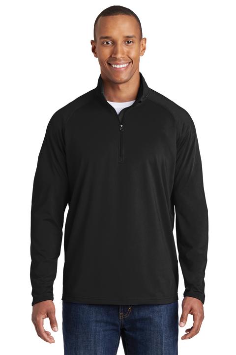 TST850 - Sport-Tek Tall Sport-Wick Stretch 1/2-Zip Pullover