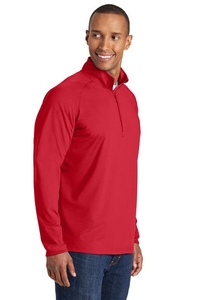 TST850 - Sport-Tek Tall Sport-Wick Stretch 1/2-Zip Pullover