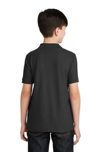 Y500 - Port Authority Youth Silk Touch Polo.  Y500