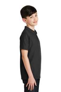 Y500 - Port Authority Youth Silk Touch Polo.  Y500