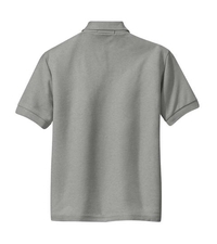 Y500 - Port Authority Youth Silk Touch Polo.  Y500