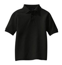 Y500 - Port Authority Youth Silk Touch Polo.  Y500