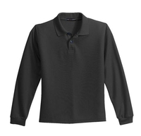 Y500LS - Port Authority® Youth Long Sleeve Silk Touch Polo