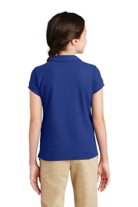 YG503 - Port Authority Girls Silk Touch Peter Pan Collar Polo