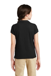 YG503 - Port Authority Girls Silk Touch Peter Pan Collar Polo