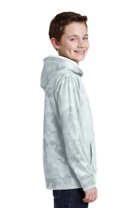 YST240 - Sport-Tek Youth Sport-Wick CamoHex Fleece Hooded Pullover.  YST240