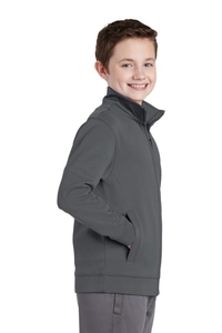 YST241 - Sport-Tek Youth Sport-Wick Fleece Full-Zip Jacket.  YST241