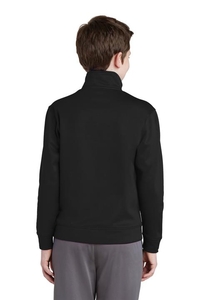 YST241 - Sport-Tek Youth Sport-Wick Fleece Full-Zip Jacket.  YST241