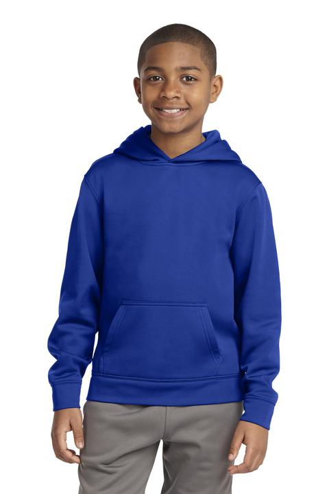 YST244 - Sport-Tek Youth Sport-Wick Fleece Hooded Pullover