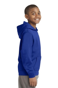 YST244 - Sport-Tek Youth Sport-Wick Fleece Hooded Pullover