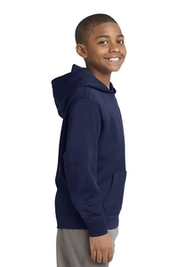 YST244 - Sport-Tek Youth Sport-Wick Fleece Hooded Pullover