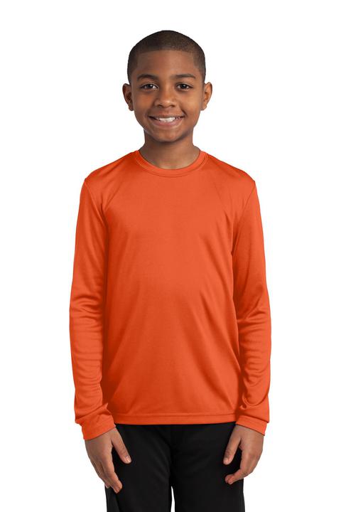 YST350LS - Sport-Tek Youth Long Sleeve PosiCharge Competitor Tee