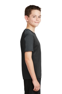 YST354 - Sport-Tek Youth PosiCharge Competitor Sleeve-Blocked Tee