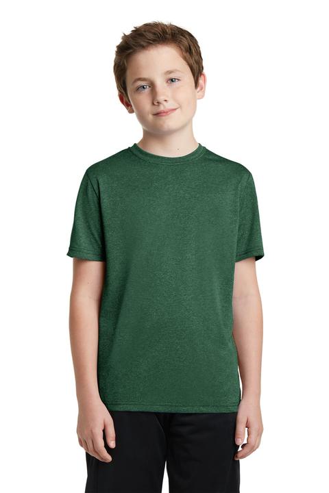 YST360 - Sport-Tek Youth Heather Contender Tee