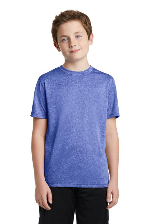 YST360 - Sport-Tek Youth Heather Contender Tee