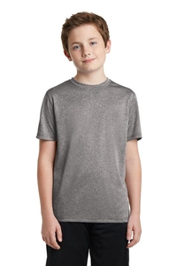 YST360 - Sport-Tek Youth Heather Contender Tee