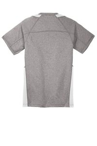 YST361 - Sport-Tek Youth Heather Colorblock Contender Tee