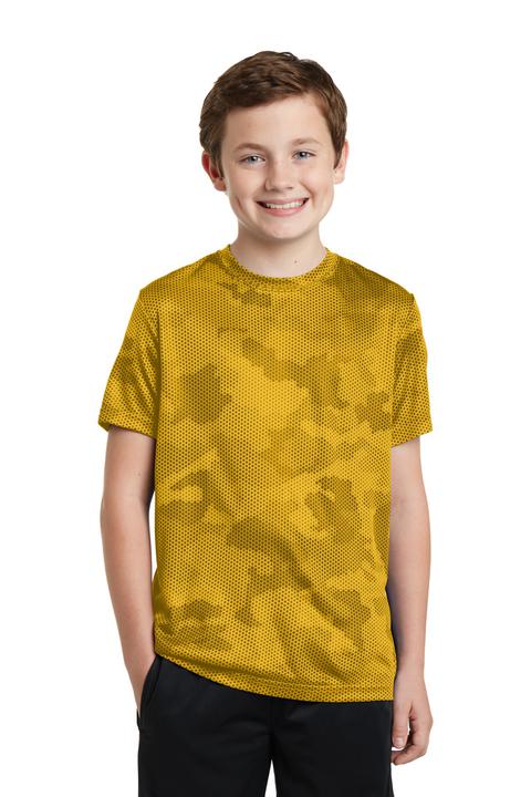 YST370 - Sport-Tek Youth CamoHex Tee