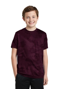 YST370 - Sport-Tek Youth CamoHex Tee