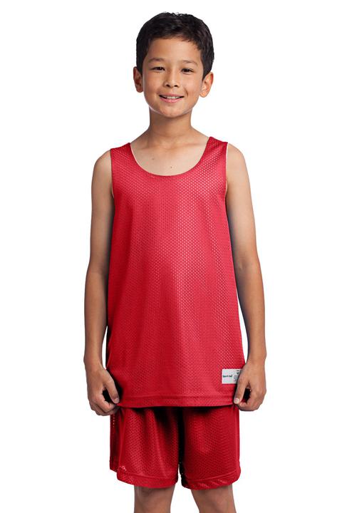 YST500 - Sport-Tek Youth PosiCharge Classic Mesh Reversible Tank