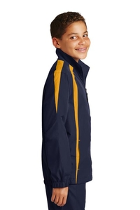 YST60 - Sport-Tek Youth Colorblock Raglan Jacket