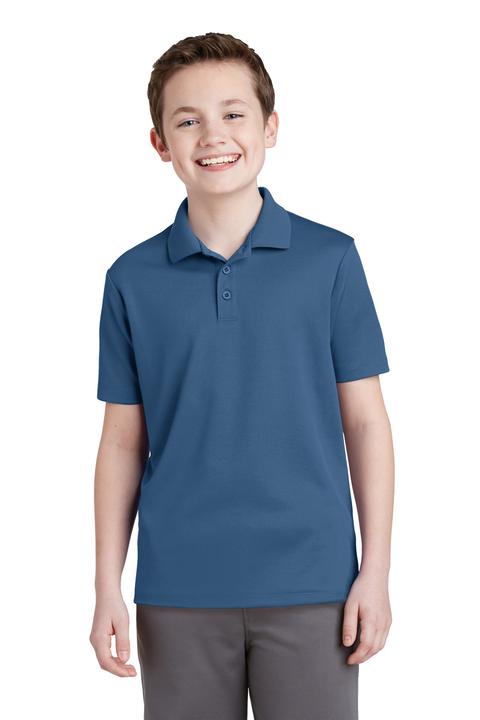 YST640 - Sport-Tek Youth PosiCharge RacerMesh Polo