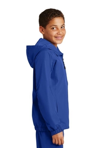 YST73 - Sport-Tek Youth Hooded Raglan Jacket