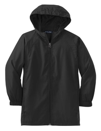 YST73 - Sport-Tek Youth Hooded Raglan Jacket