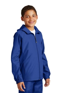 YST73 - Sport-Tek Youth Hooded Raglan Jacket