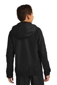 YST73 - Sport-Tek Youth Hooded Raglan Jacket