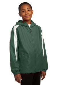 YST81 - Sport-Tek Youth Fleece-Lined Colorblock Jacket