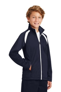 YST90 - Sport-Tek Youth Tricot Track Jacket