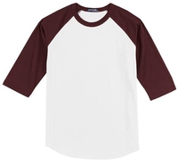 YT200 - Sport-TekÂ® Youth Colorblock Raglan Jersey.  