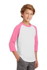 YT200 - Sport-TekÂ® Youth Colorblock Raglan Jersey.  