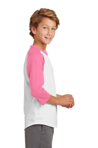 YT200 - Sport-TekÂ® Youth Colorblock Raglan Jersey.  