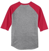 YT200 - Sport-TekÂ® Youth Colorblock Raglan Jersey.  