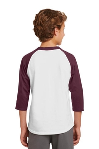 YT200 - Sport-TekÂ® Youth Colorblock Raglan Jersey.  