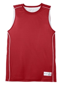 YT555 - Sport-Tek Youth PosiCharge Mesh Reversible Sleeveless Tee