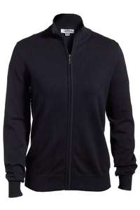 064 - Edwards Ladies' Full Zip Fine Gauge Sweater