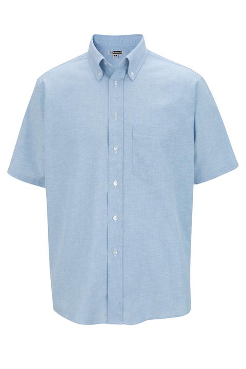 1027 - Edwards Men's Short Sleeve Oxford Shirt