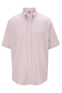 1027 - Edwards Men's Short Sleeve Oxford Shirt