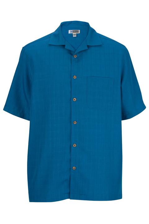 1030 - Edwards Jacquard Batiste Camp Shirt