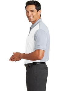 746101 - Nike Golf Dri-FIT Colorblock Icon Modern Fit Polo.  746101